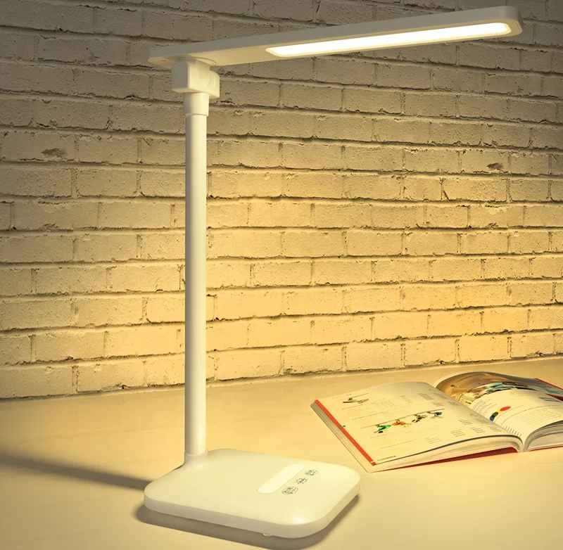 Factory price foldable led light rechargeable study table lamp for reading