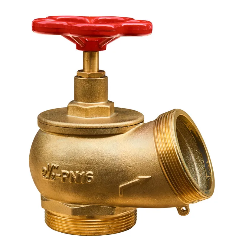 Oblique Type Pressure Regulating Indoor Fire Hydrant Landing Valve