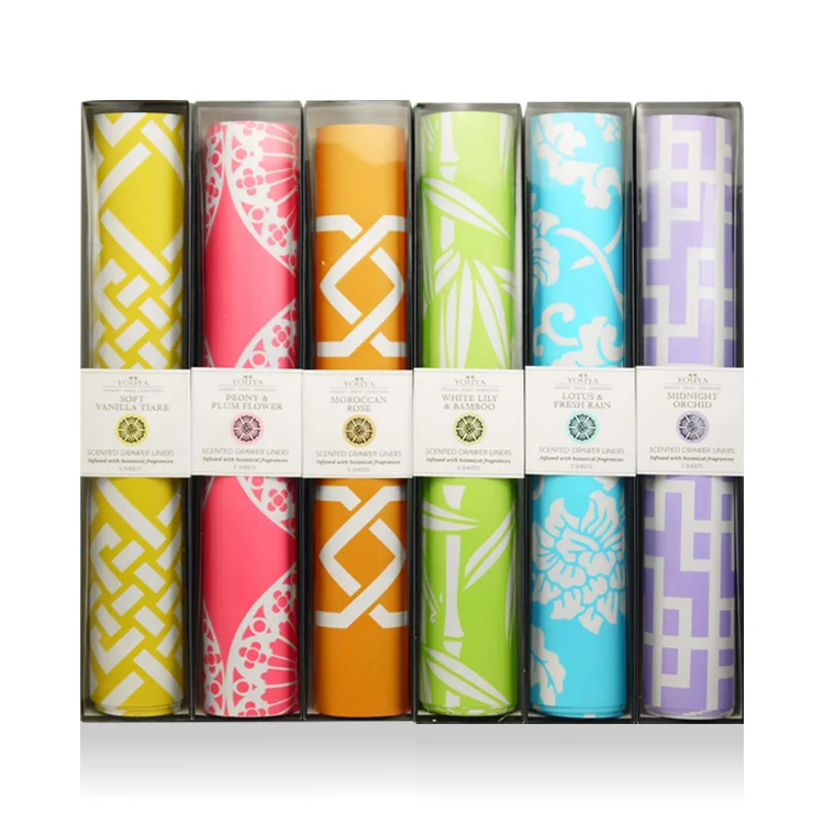 Scented Drawer Liner Fragrance Paper With Gift Box Buy Drawer Liner