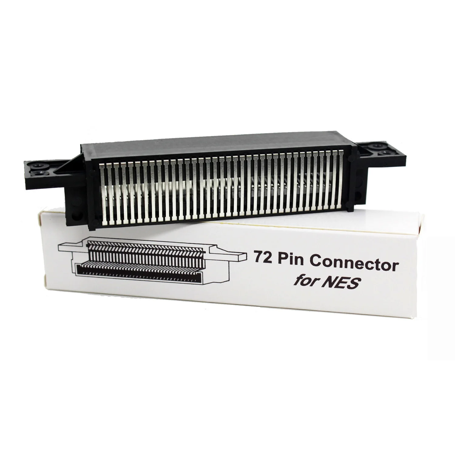 NES 72-Pin Connector Adapter - Replacement for Game Accessories