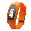 Made in China sport style pedometer calorie milemeter time date digital LED smartwatch with silicone watch strap and band