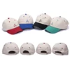Promotional custom logo bulk golf sports 6 panel dad hat, small embroidery two color baseball cap