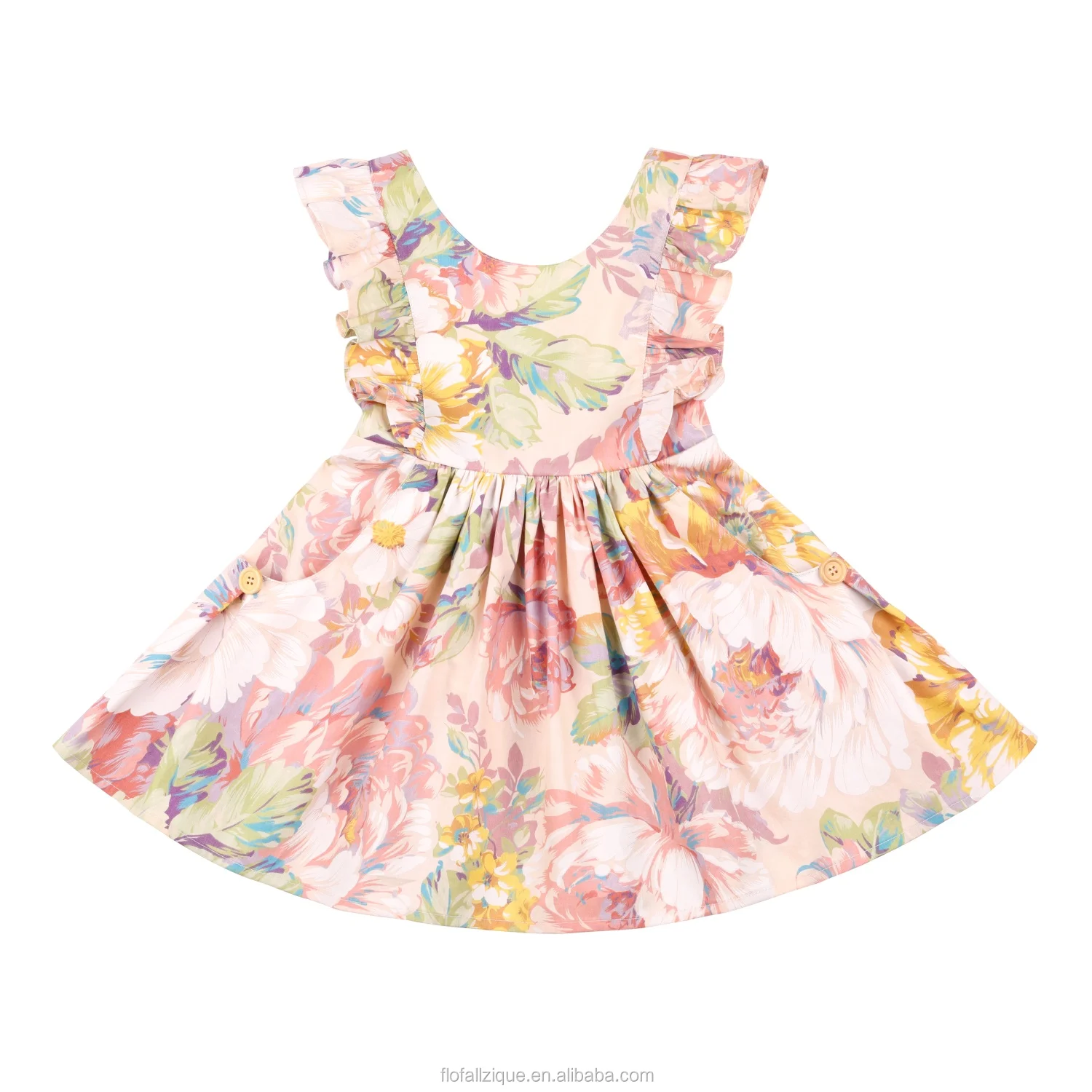 Rts Baby Girl Designer Clothes Sale Young Girls Floral Dress For Kids Dresses Buy