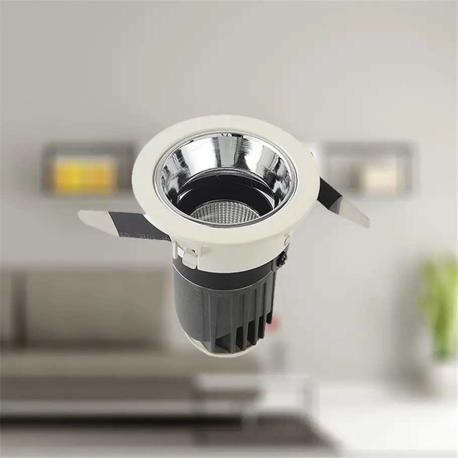10W Intelligent Rechargeable Replacing Halogen Downlights With Downlight Led Cob Down Light Lamp