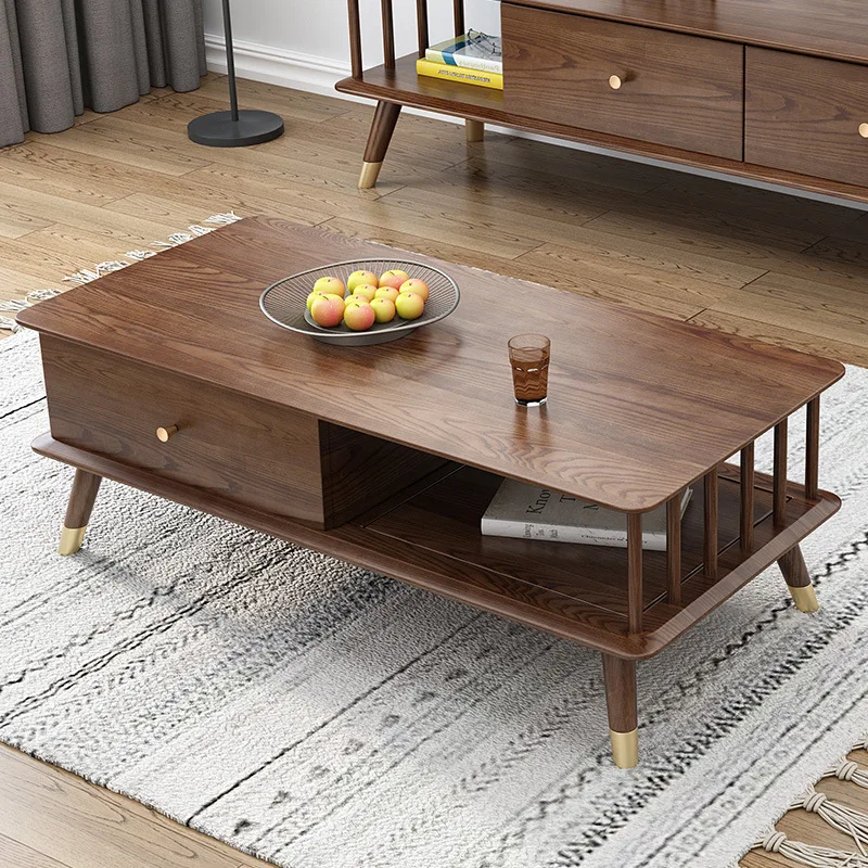 product-BoomDear Wood-solid wood coffee table furniturewooden center tablemodern wood holding coffee