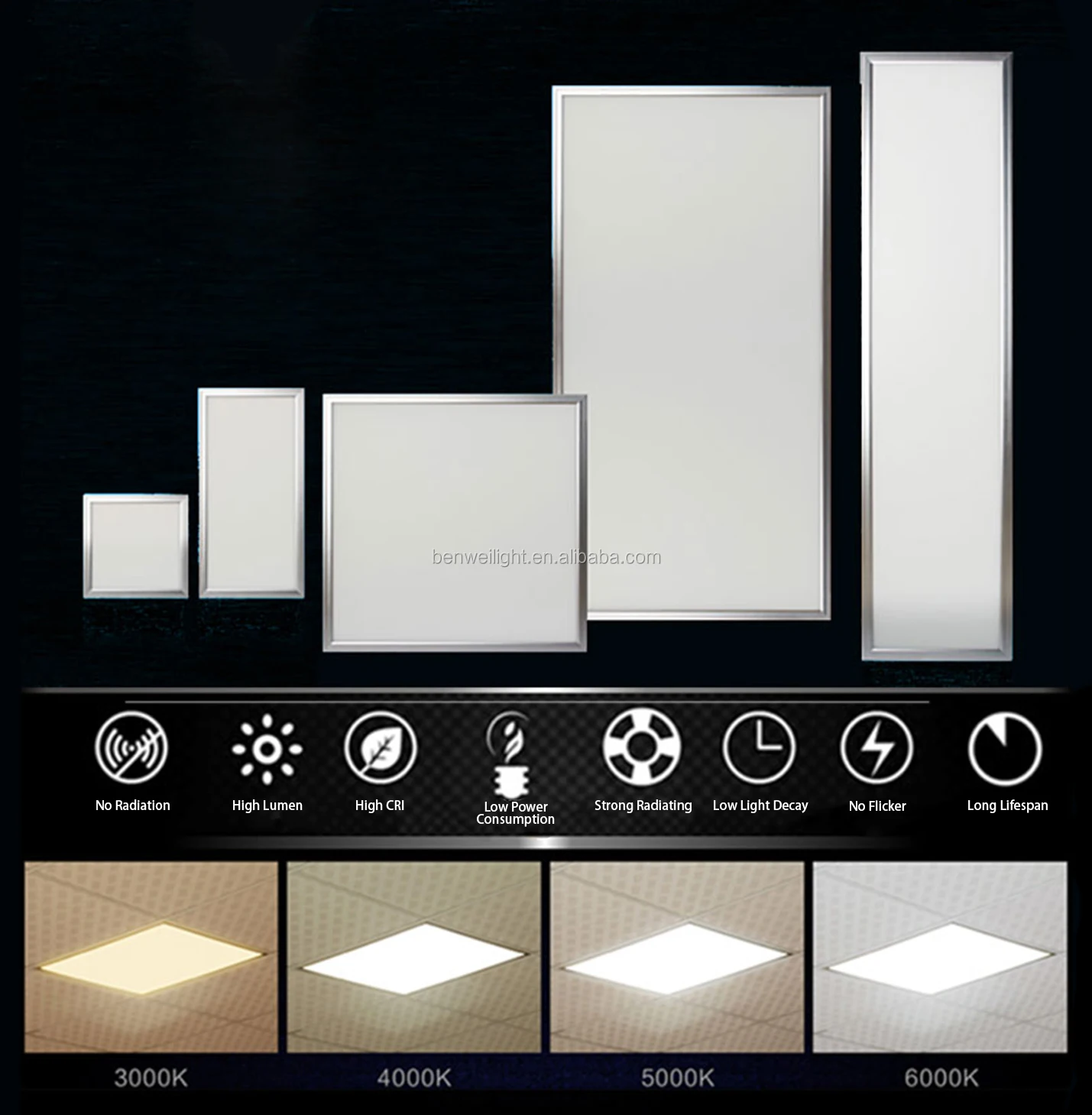 led panel light colour changing