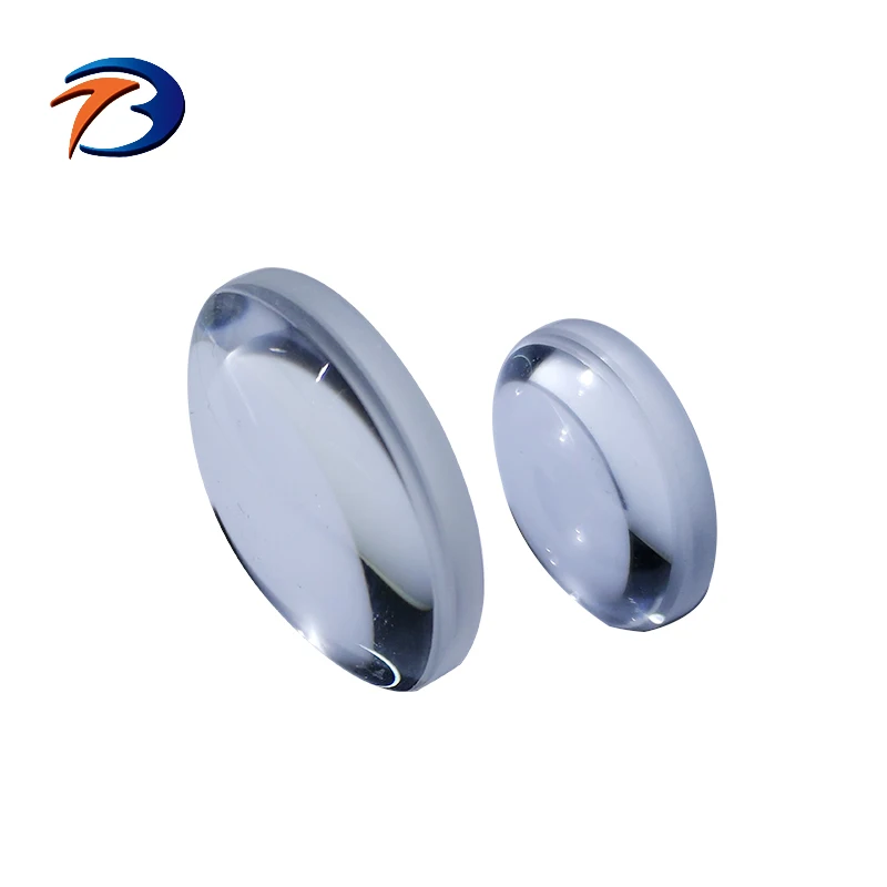Optical glasses lens factory offers calcium fluoride CaF2 double convex /DCX lenses