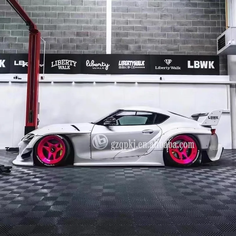 For Toyota Supra Body Kit LB Wide Body Kit Bumper Toyota Supra Wide ...