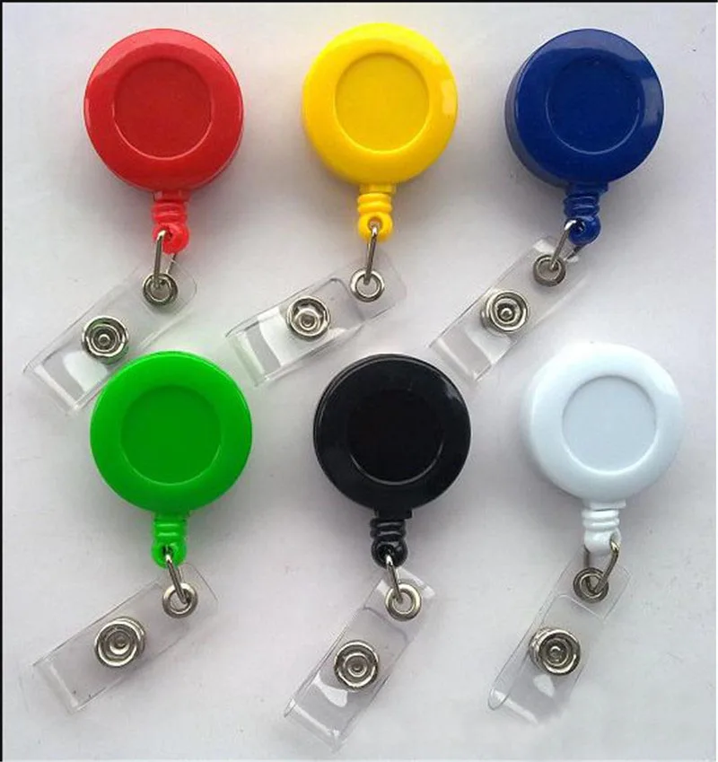 Custom Decorative Retractable Id Card Working Badge Holder / Yoyo ...