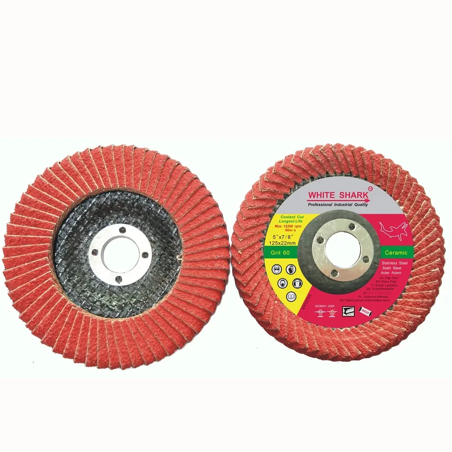 Curved Flap Disc 115mm 4.5inch Ceramic High Quality Corner Place