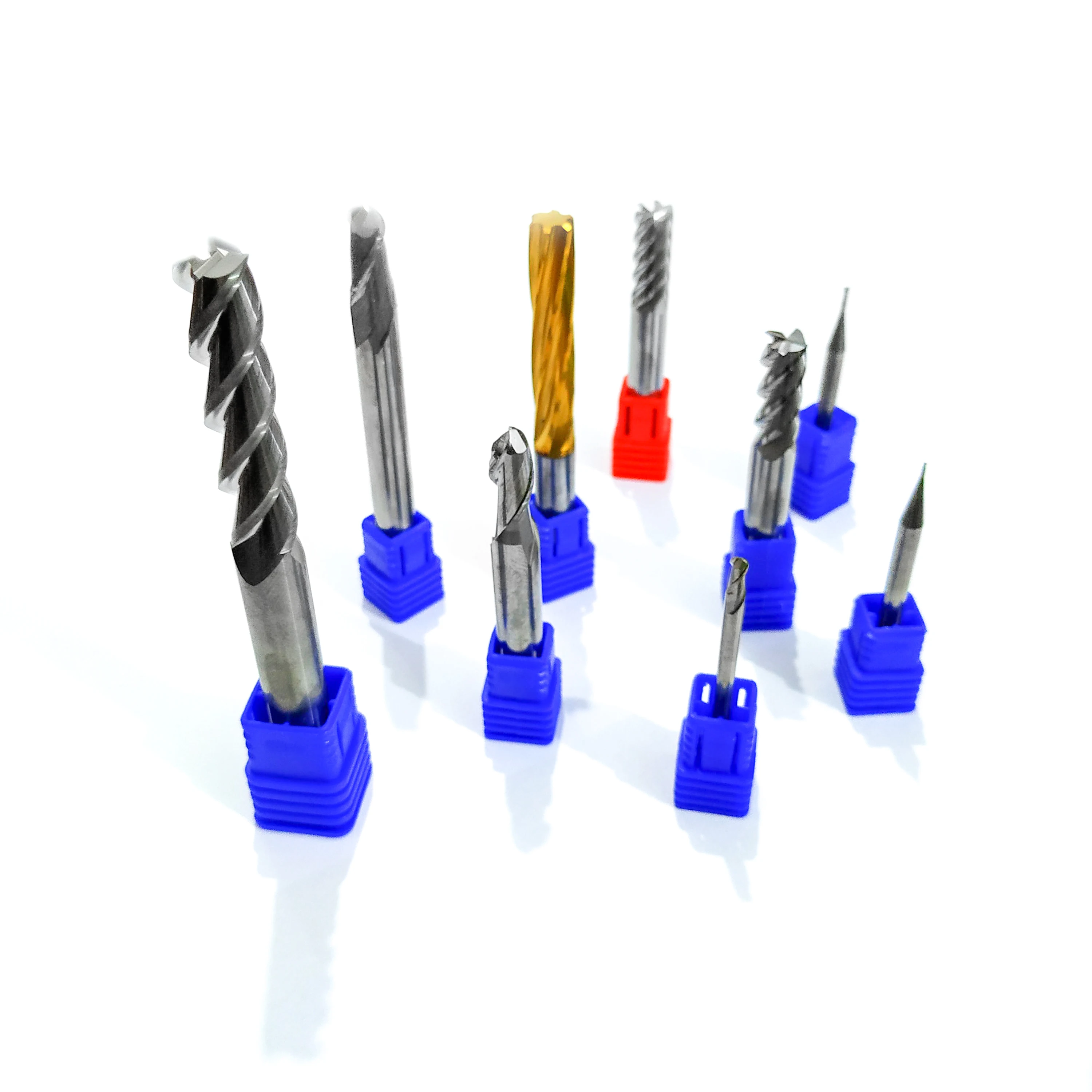 Hrc55 Cemented Carbide Tools Carbide Dhf End Mill Diamond Carbide