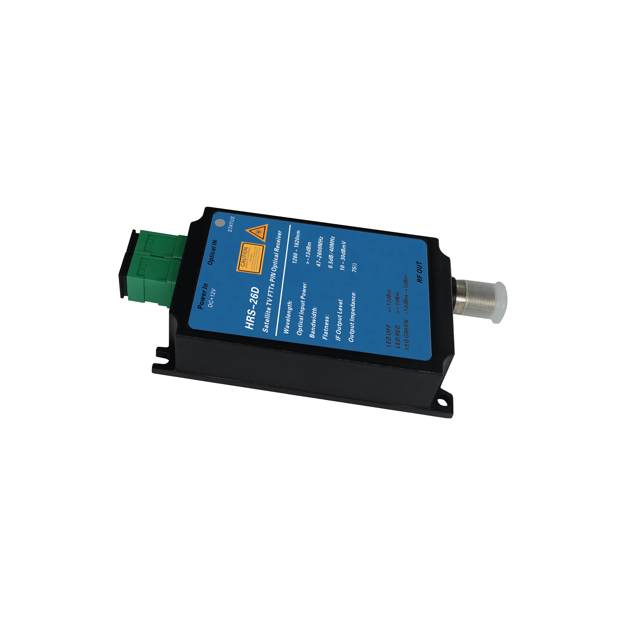 Digital and Satellite TV PIN Optical Receiver (HRS-26D/P)