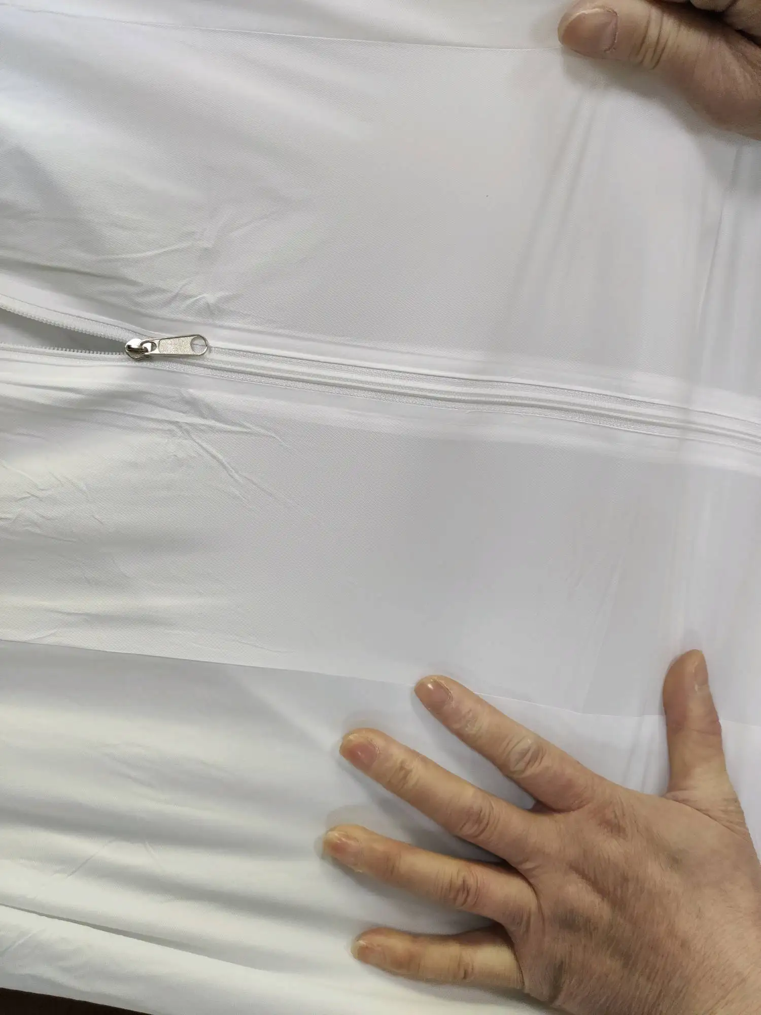 Waterproof Bed Mat With Zipper Hotel Home Hospital Vinyl Mattress Cover