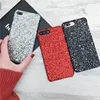 Hot Matte Glitter Plastic Sequin Phone Case for iPhone X XS XR XS Max, for iPhone X Sequin Phone Case, 3 Colors Available