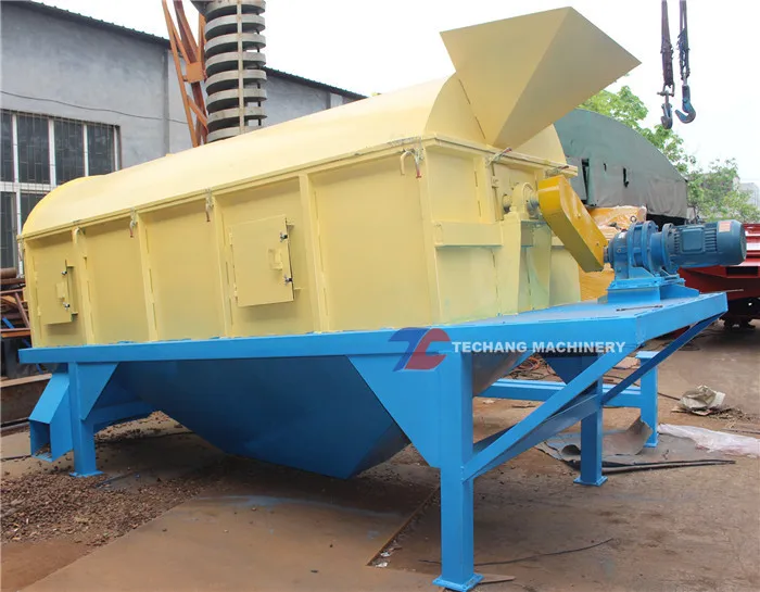 Carbon steel firewood rotary drum trommel screen