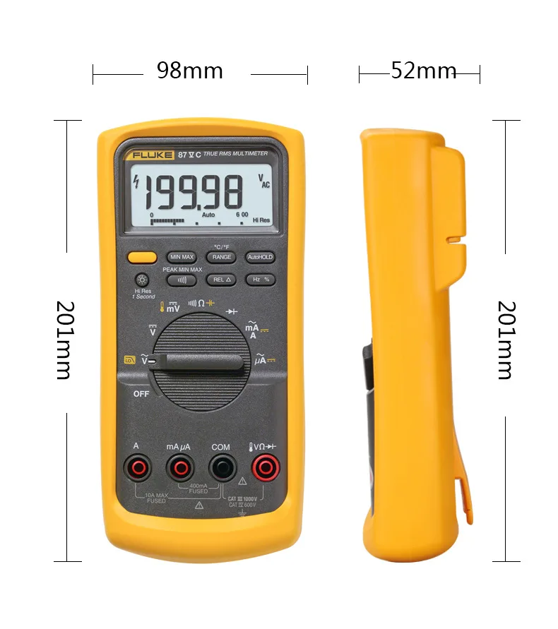 Fluke 87v F87 Vc Max Ture Rms Digital Multimeter - Buy Digital ...