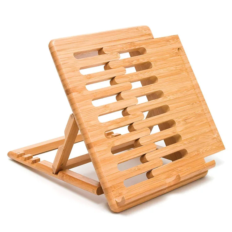 bamboo book stand