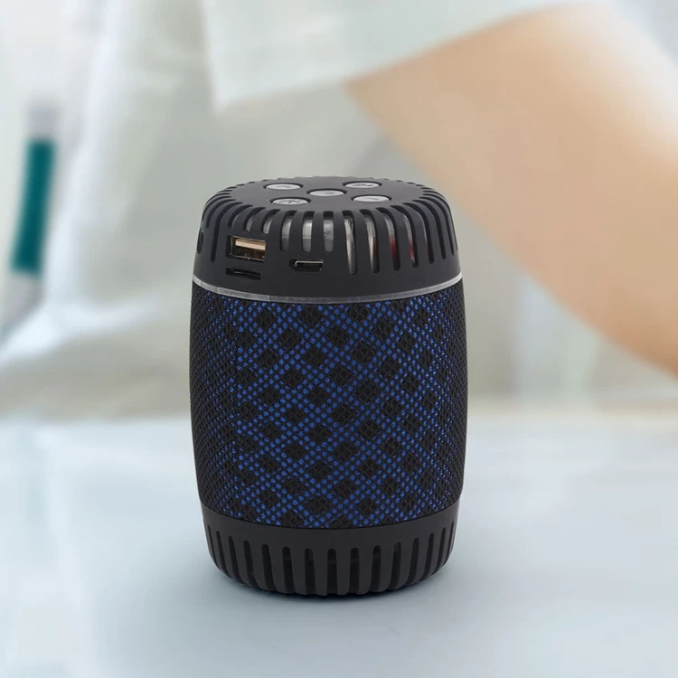 HY-48 Bluetooth Speaker 5W Heavy Bass Column Subwoofer Portable Wireless Loudspeaker Stereo Waterproof with Power Bank - ANKUX.COM
