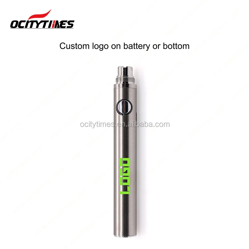 Big capacity 510 vape pen battery Ocitytimes 650mAh 900mAh 1100mAh evod battery