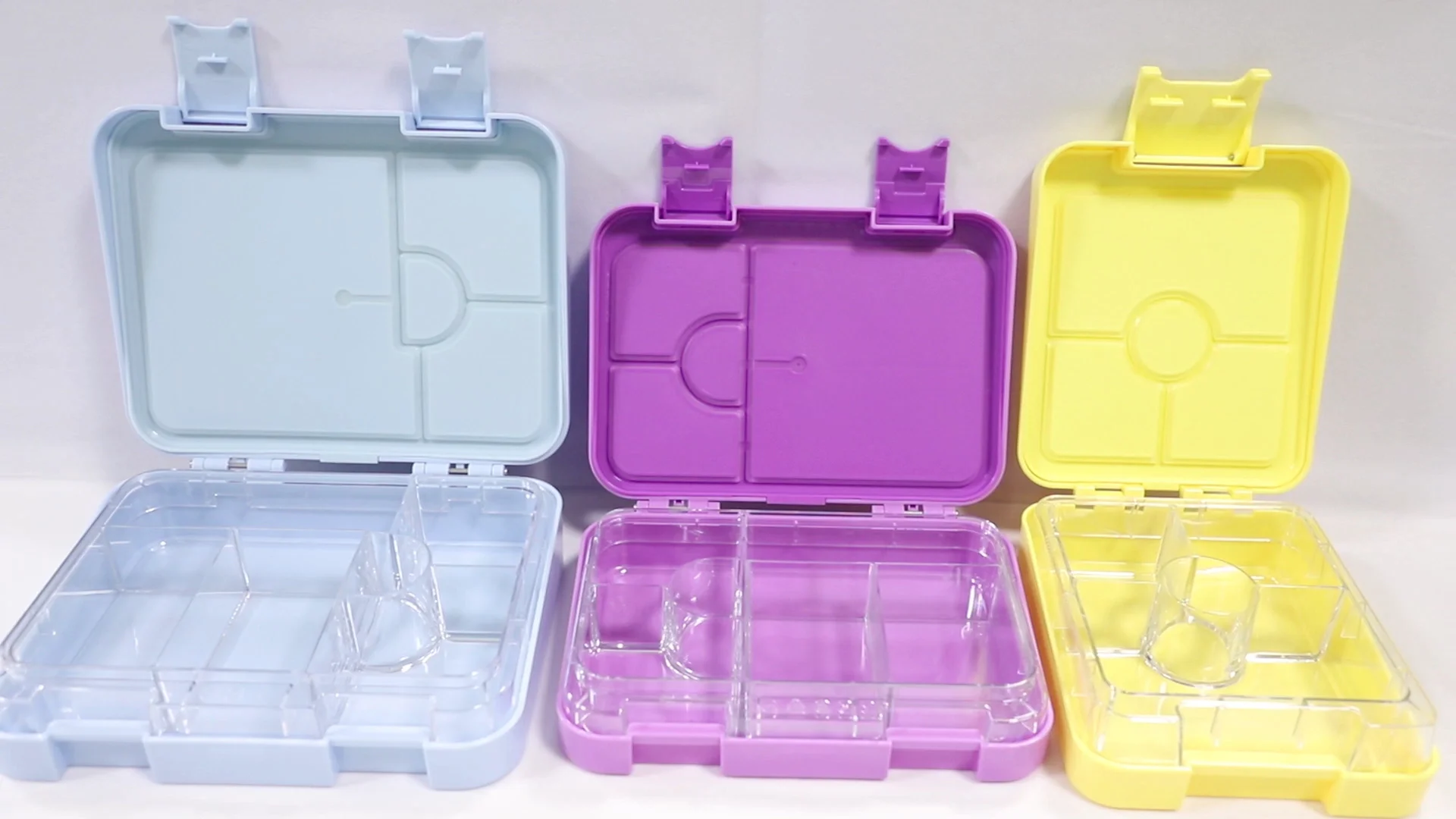 Hot Sale High Quality Leakproof Mini Size 4 Sections Kids Lunch Boxes