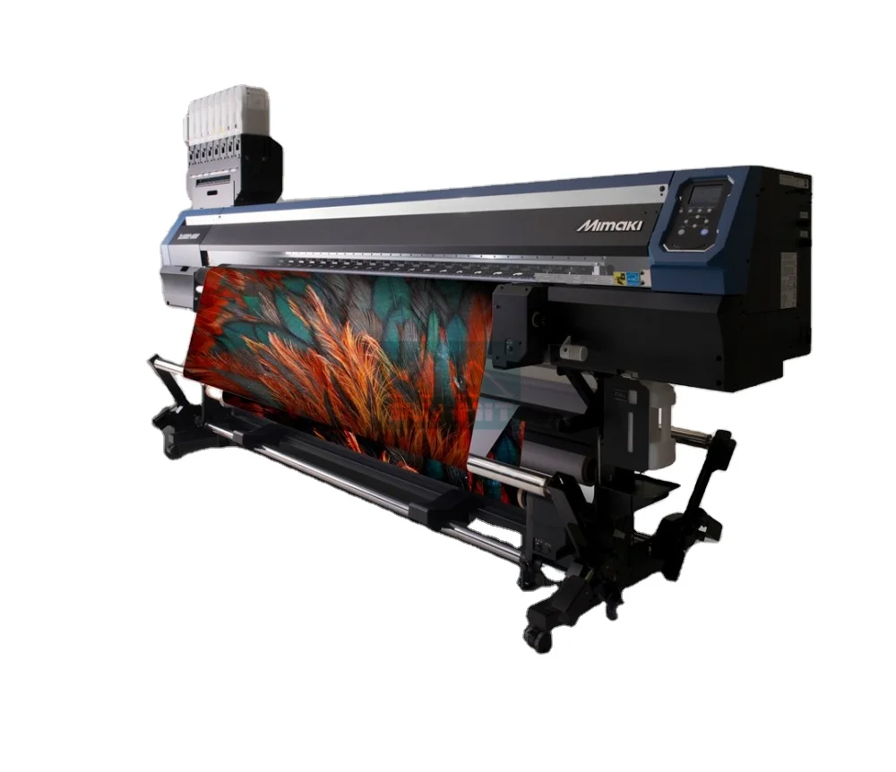 热卖mimaki tx300p-1800 卷到卷纺织品喷墨染料热升华热转印打印机