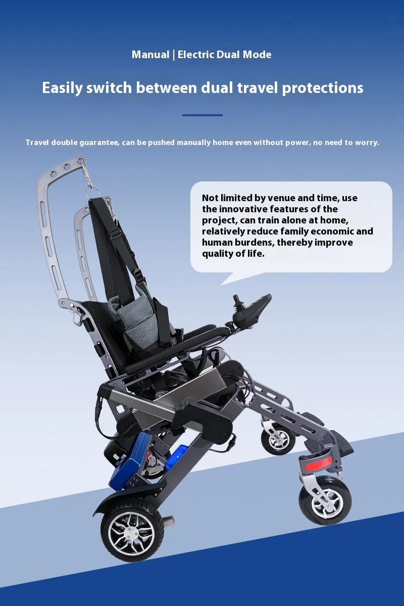 Automatic Walker Durable Aluminum & Steel Electric Automatic Walker Sports Entertainment ...