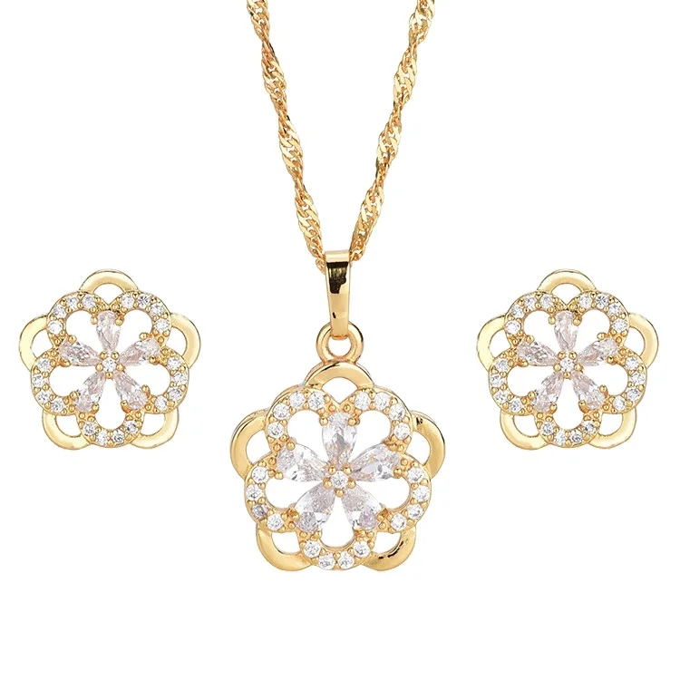 

trendy jewelry ets,12 Sets, Gold plated