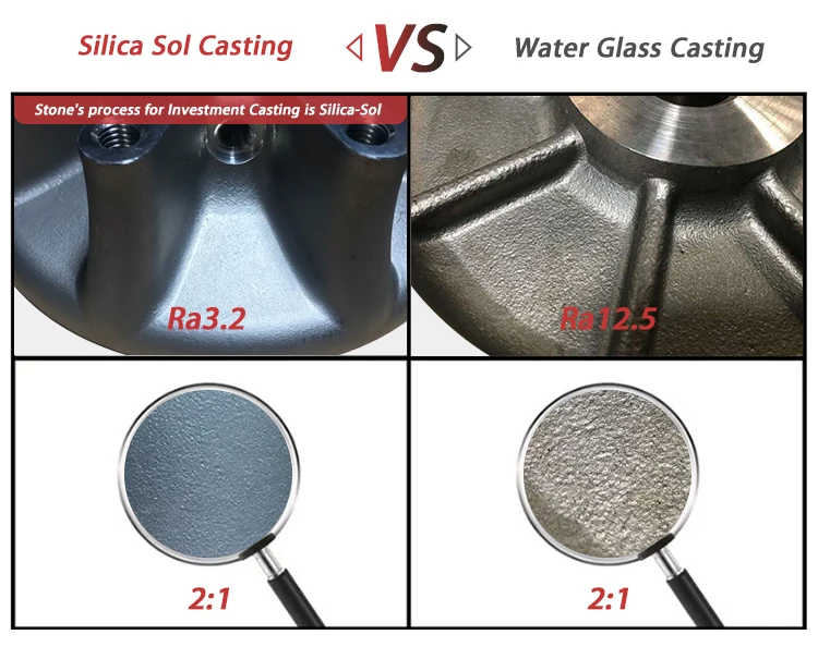 Manufacturer lost wax precision cast investment casting stainless steel