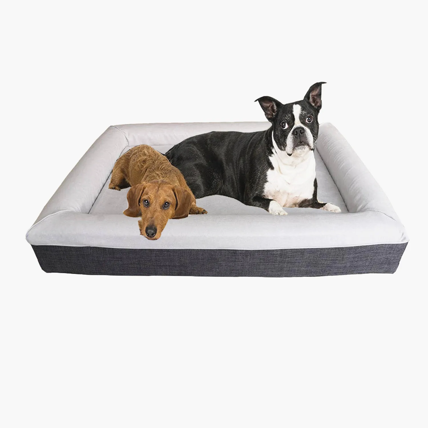 Luxury Orthopedic Dog Bed Large Pet Bed Machine Washable Pet Sofa With