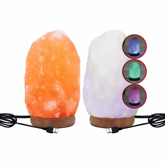 Wholesale Pink Himalayan Salt Lamp Sleepfriendly Desk Lamp From