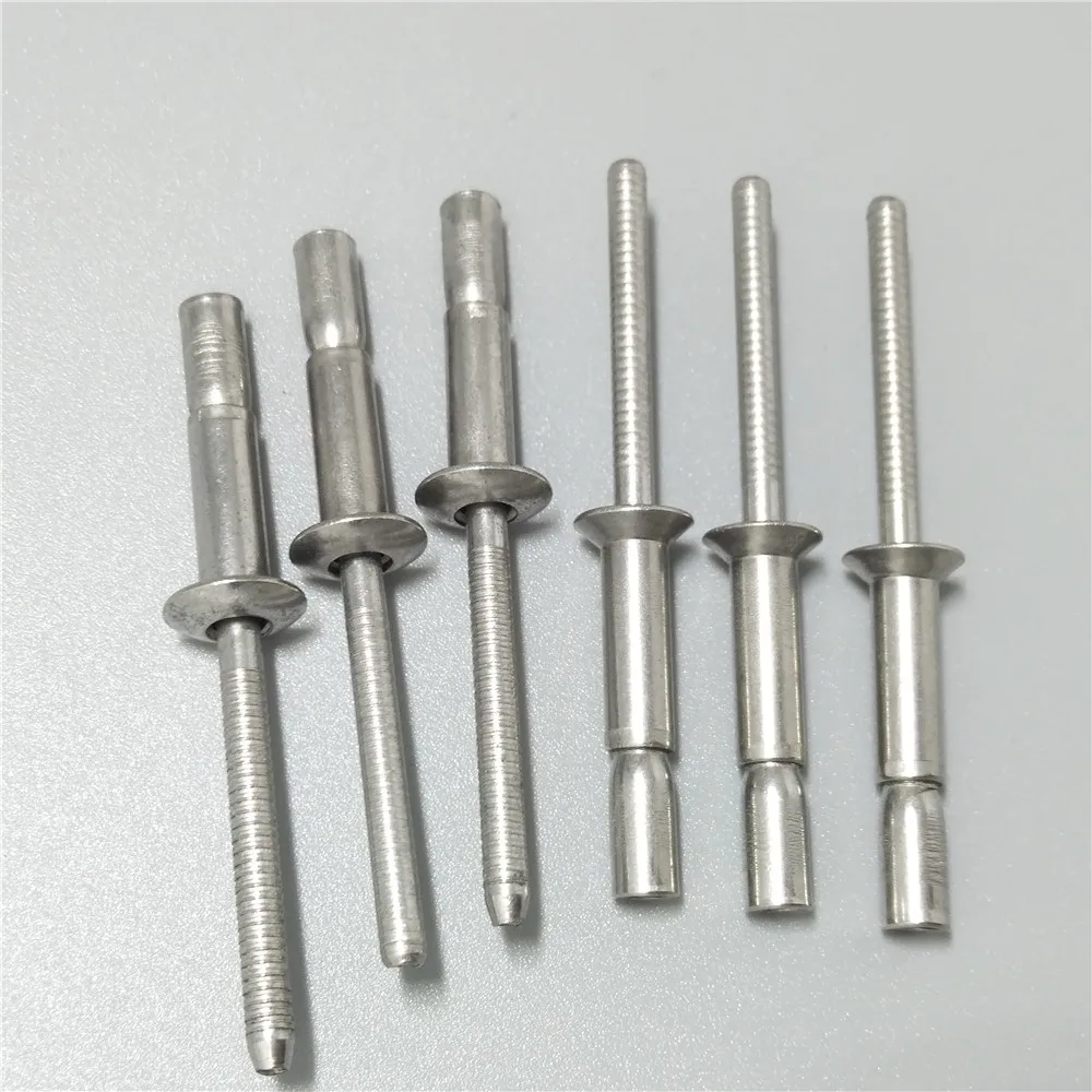 High Strength Structural Auto Part Rivets Mono Bolt Stainless Steel Csk