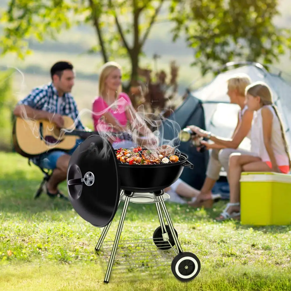 18inch Kettle Portable Balcony Charcoal Barbecue Bbq Grill Buy Bbq