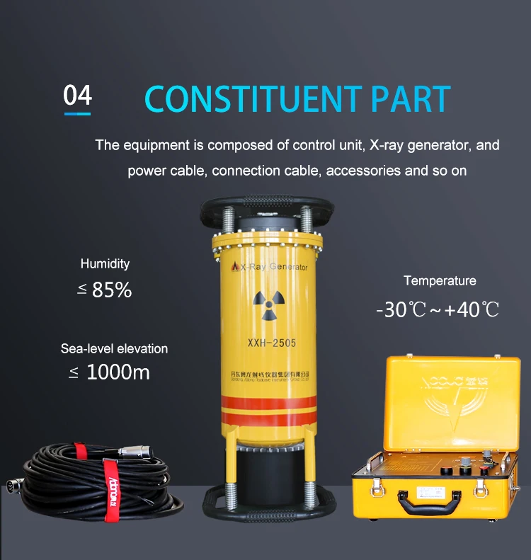Panoramic Welding X Ray Test Equipment (xxh2505) Oem Electronics