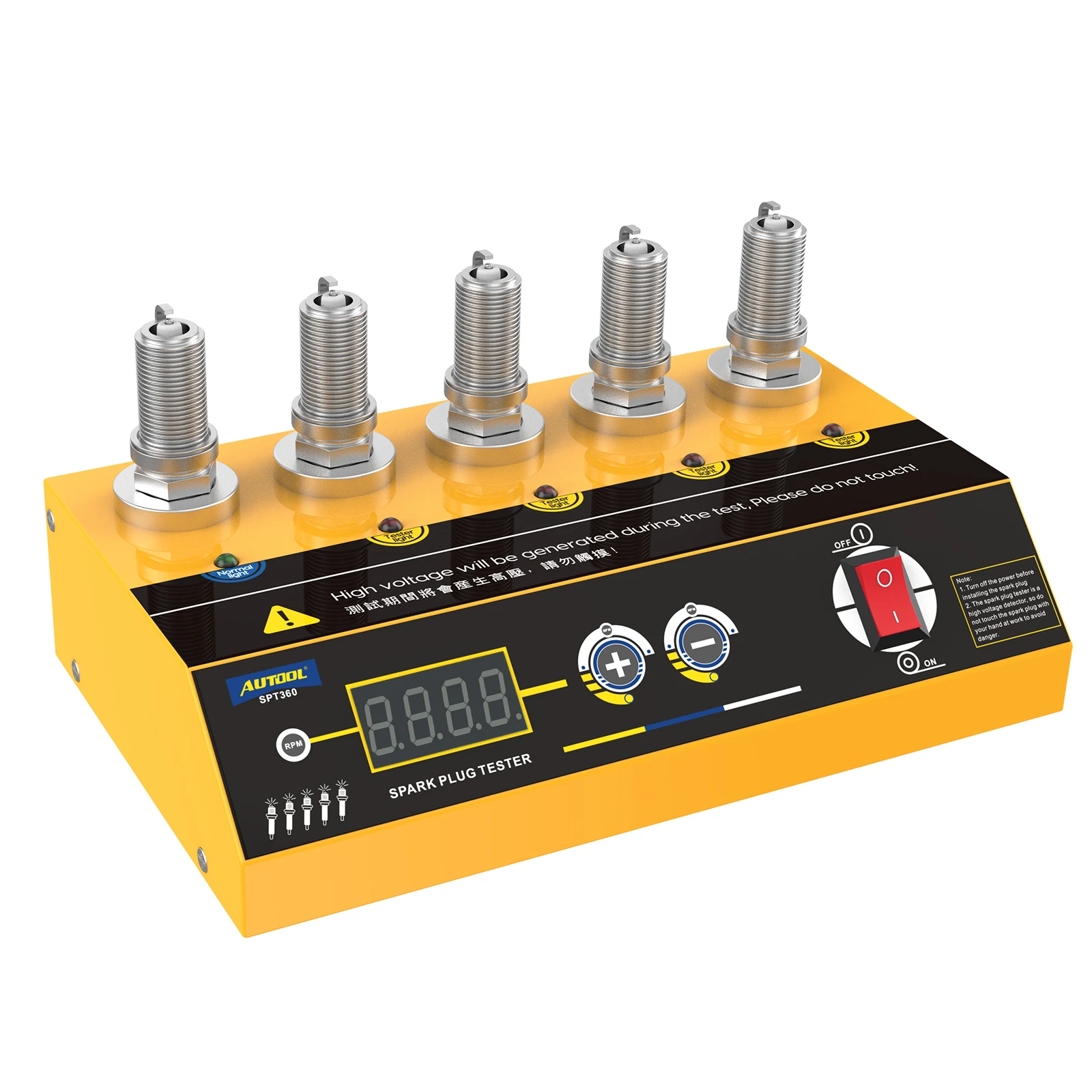 Autool New Spt360 Car Spark Plug Tester 110v Automotive Diagnostic Tool