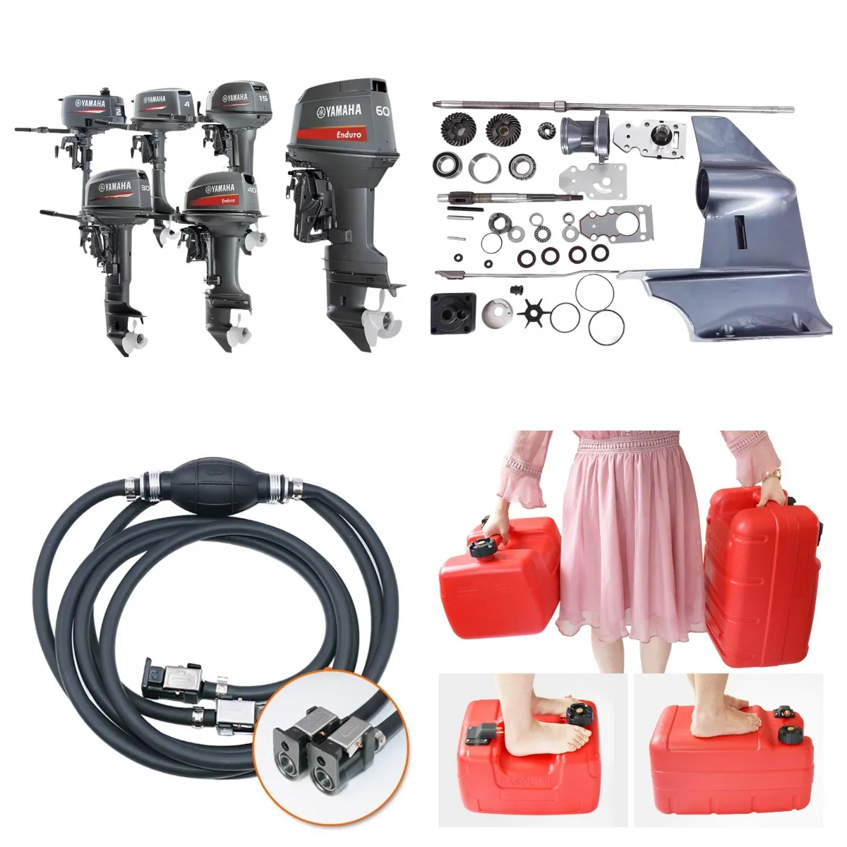 Powerful 60hp 2 Stroke Boat Engine Hot Selling Outboard Motors