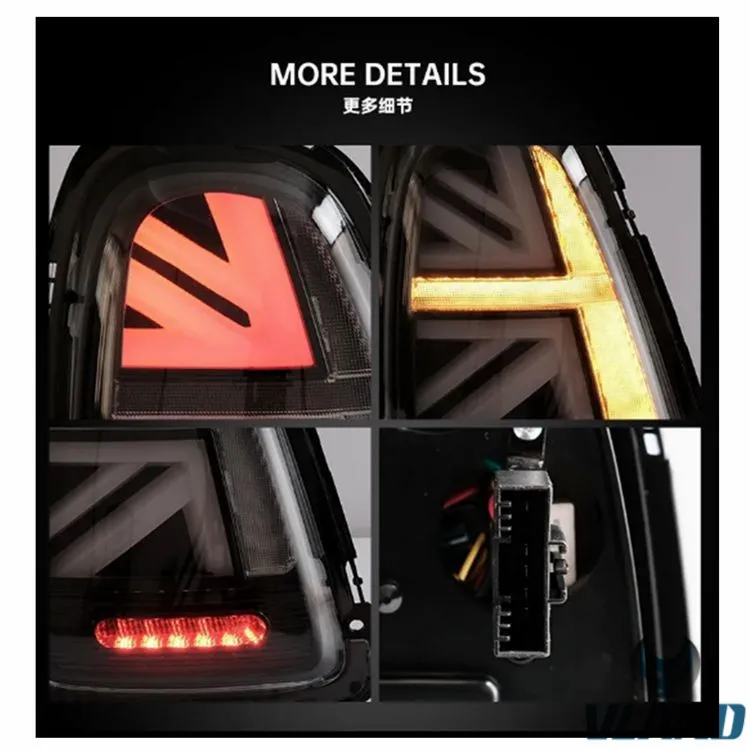 Vland Car Assembly LED Taillight 2011-2013 For  R55 R56 R57 Tail Lights For BMW Mini R55 R56 R57 Cooper LED Rear lamp