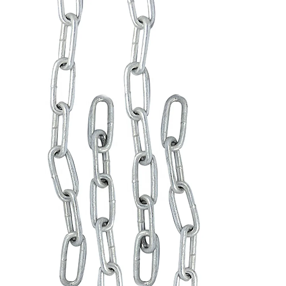 Galvanised Din 5685 Link Chain Short And Long Link Chain A/c Buy Link