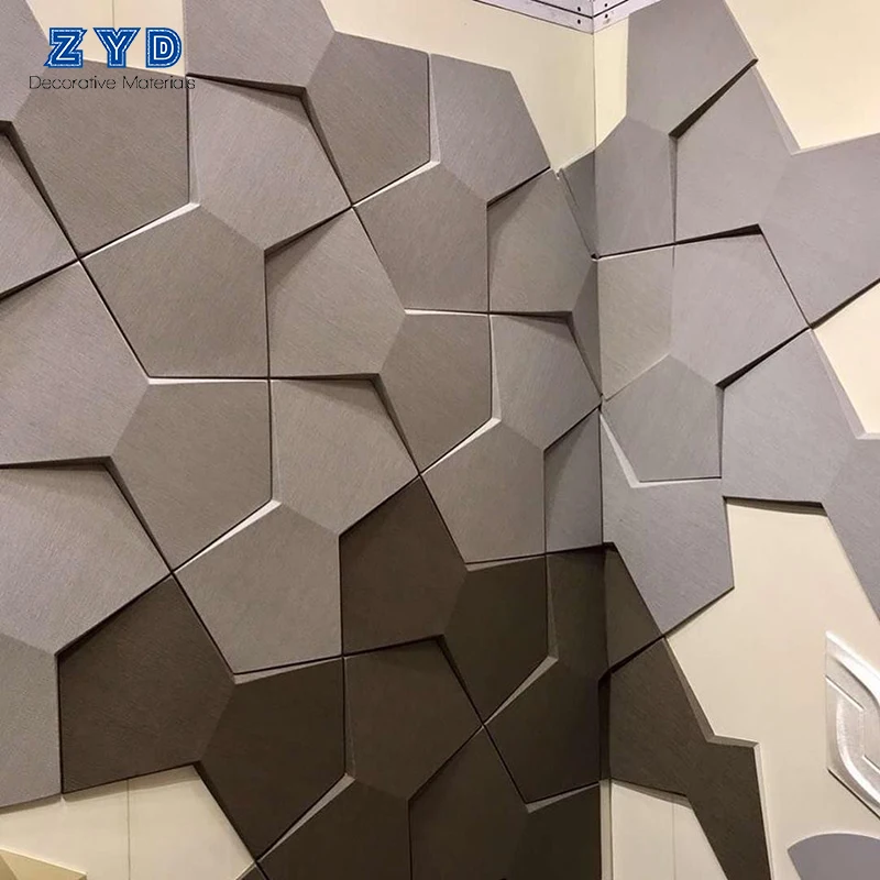 3d Selfadhesive Foam Wallpaper,Polyurethane Decorative Wall Panel