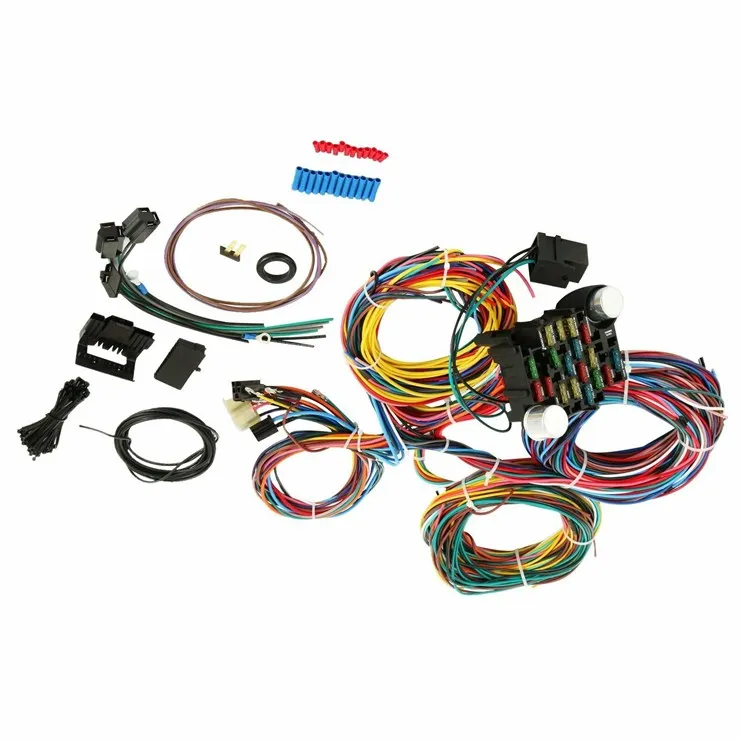 Hot Rod Parts 21 Circuit Wiring Harness For Muscle Car Chevy Ford Buy Wiring Harness,Hot Rod