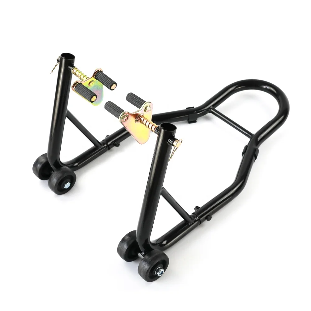 Td 003 05 Motorcycle Front Rear Stand Motorcycle Paddock Stand Set