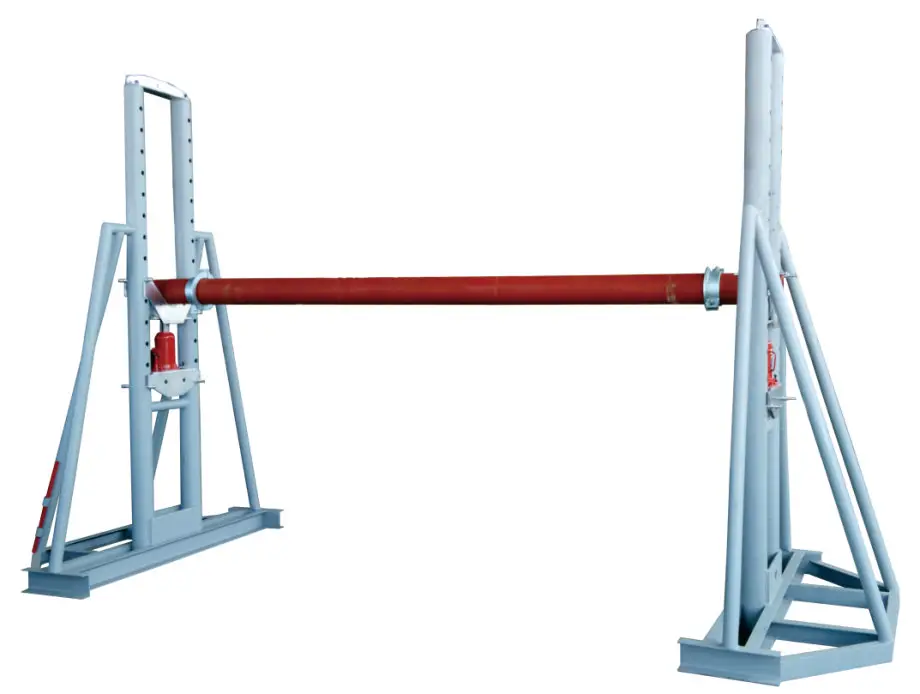 Hydraulic Cable Drum Lifting Jack Stand With Spindle 10 Ton Wire Reel Jack Stand Buy 10 Ton