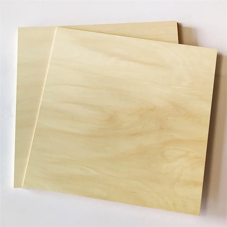 Wholesale Basswood Sheets Natural Wood Sheets Laser Cutting 3mm 5mm 9mm