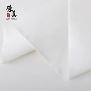 Factory Wholesale 133*78 100% Bleached Cotton Twill Fabric Woven for Home Textile