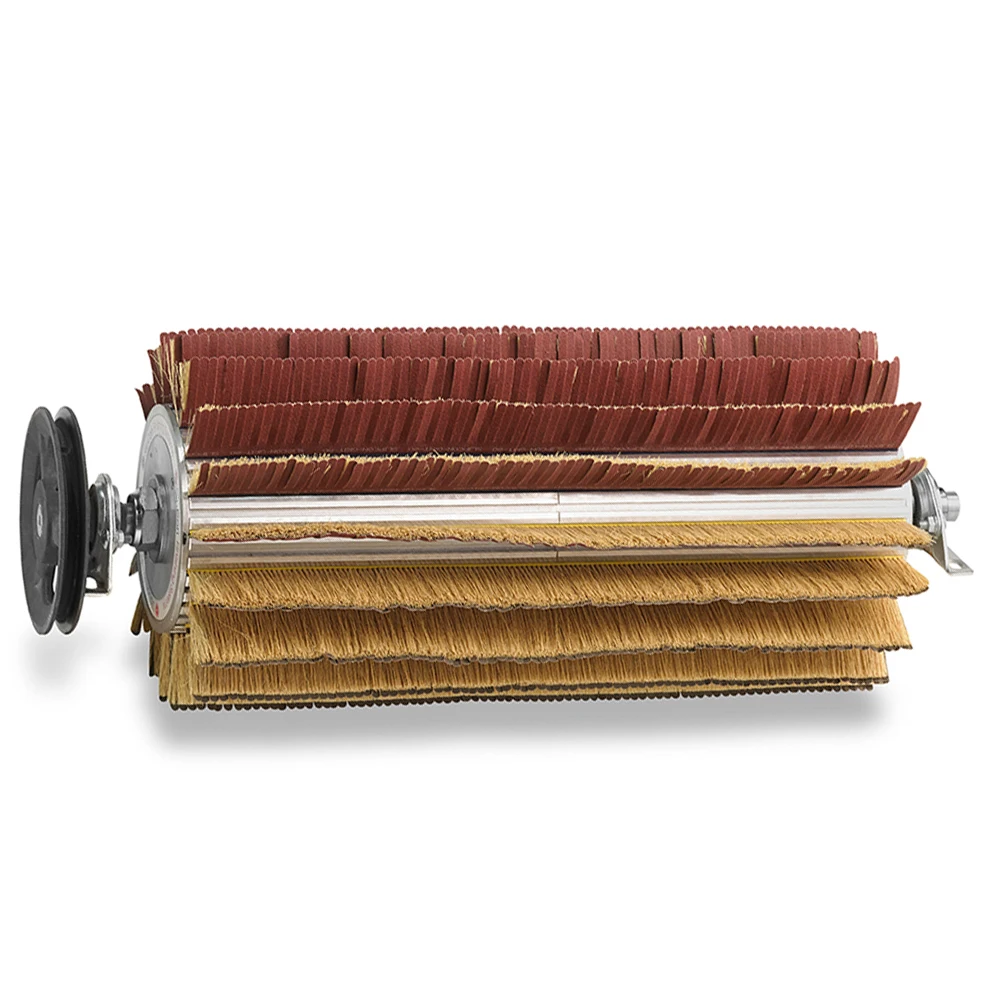 Sisal Polishing Roller Brush Sanding Drums Brush For Wood Furniture
