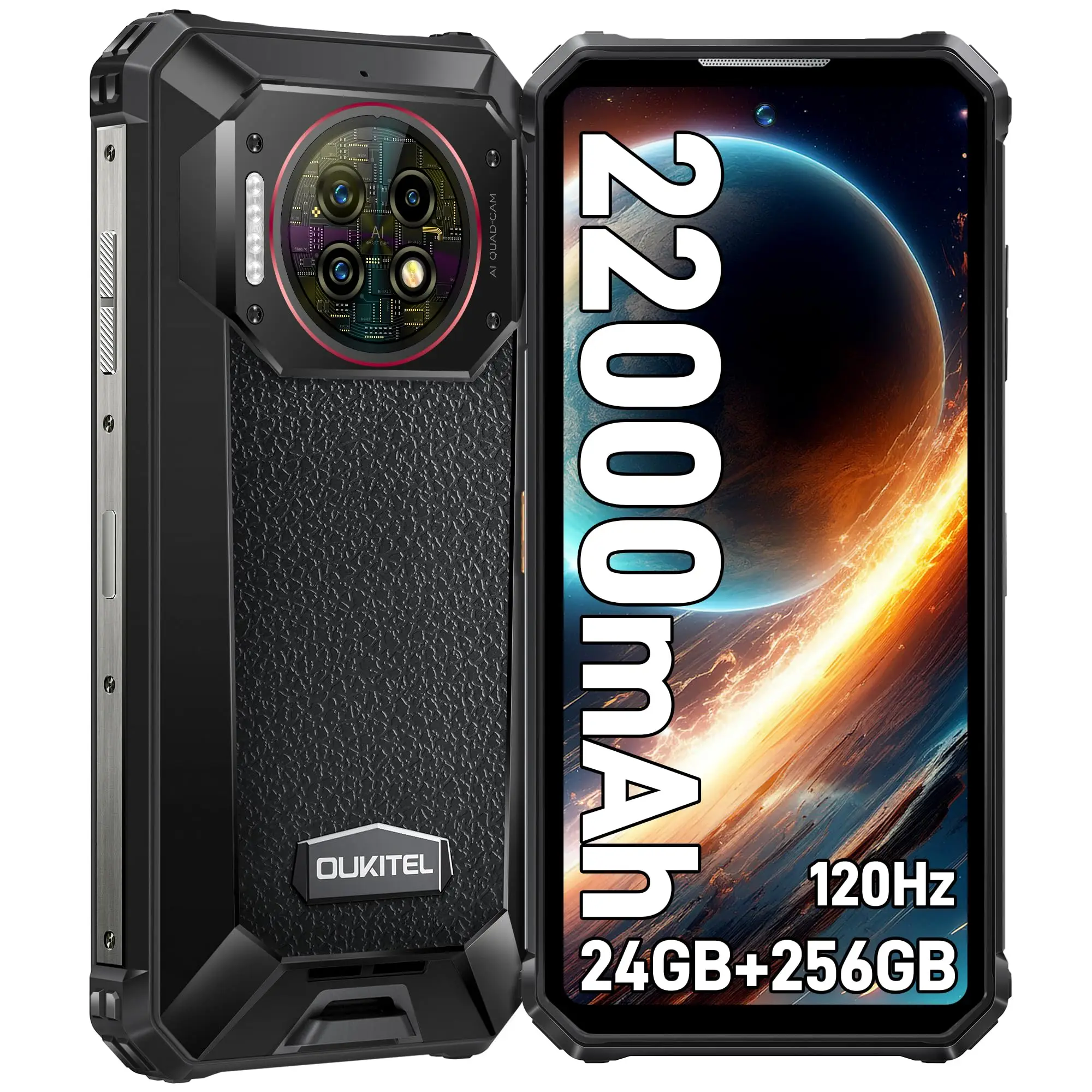 OUKITEL WP19 Pro - Rugged Smartphone with 6.8