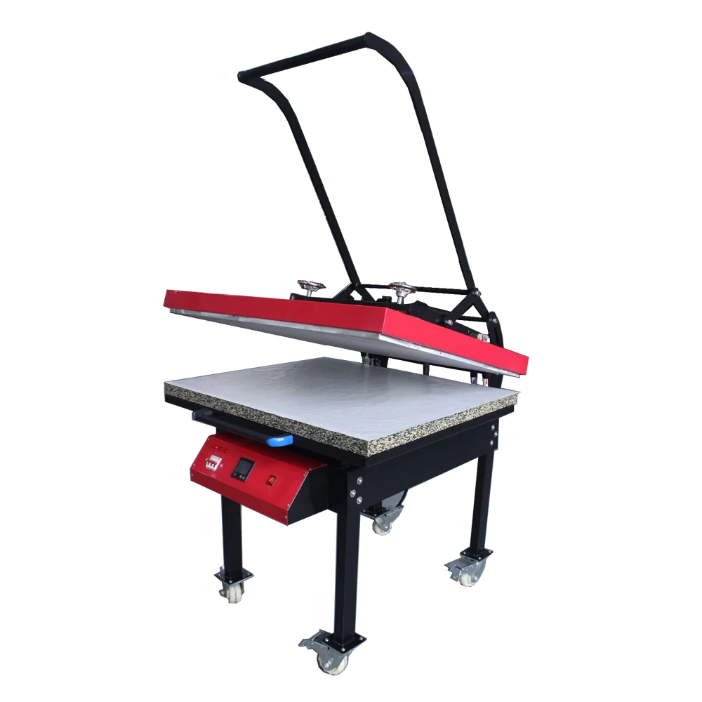 Heat Press Large Format Pneumatic Flatbed 200 Cm Manuel Large Format Heat Press Machines Wide