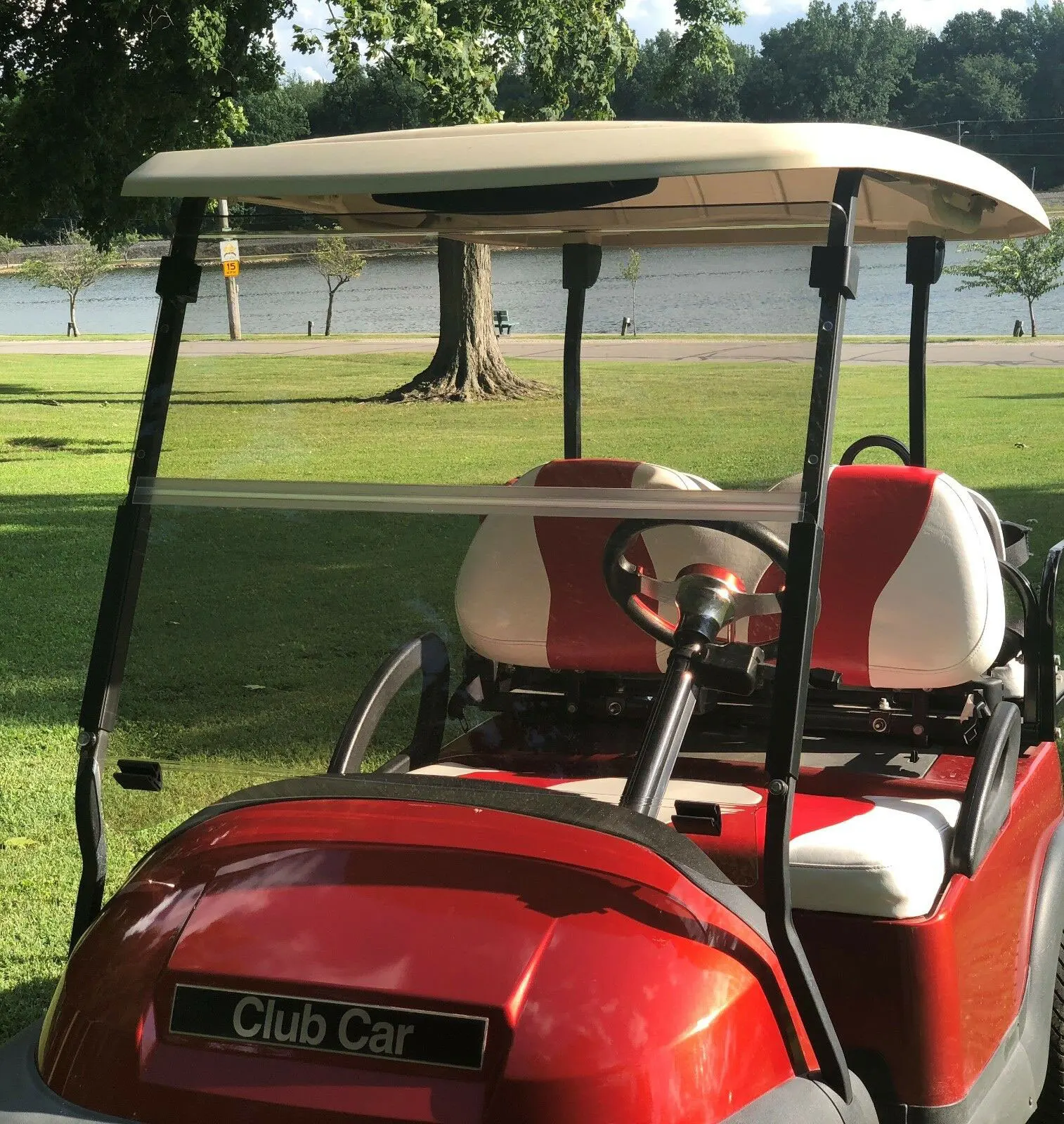 tinted windshield for club car precedent