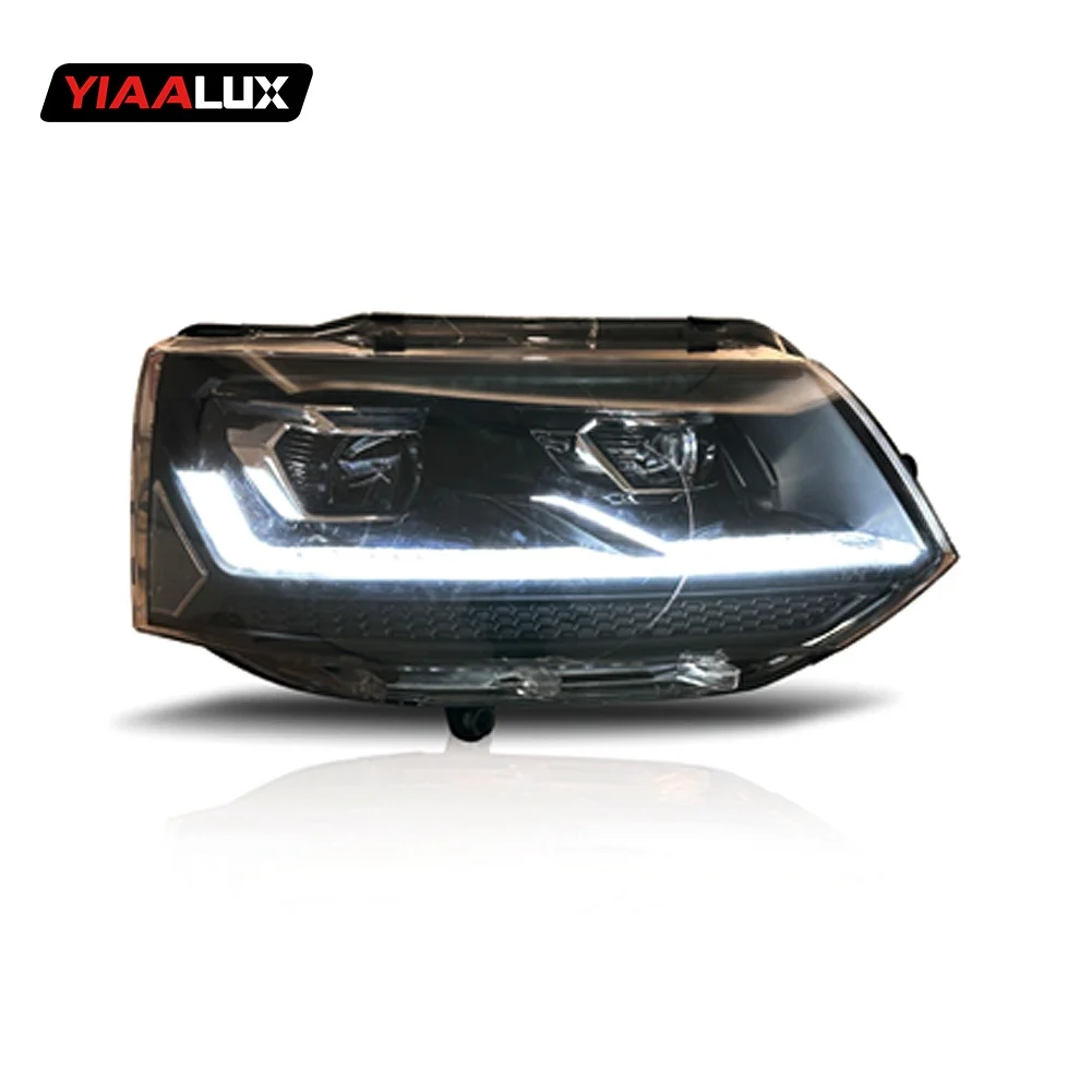 product full led headlights 2011 2015 head lamp for caravelle t5 for volkswagen transporter vw t 5 headlight plug and play-31