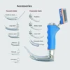Handheld medical disposable video laryngoscope types with adult and pediatrics blade