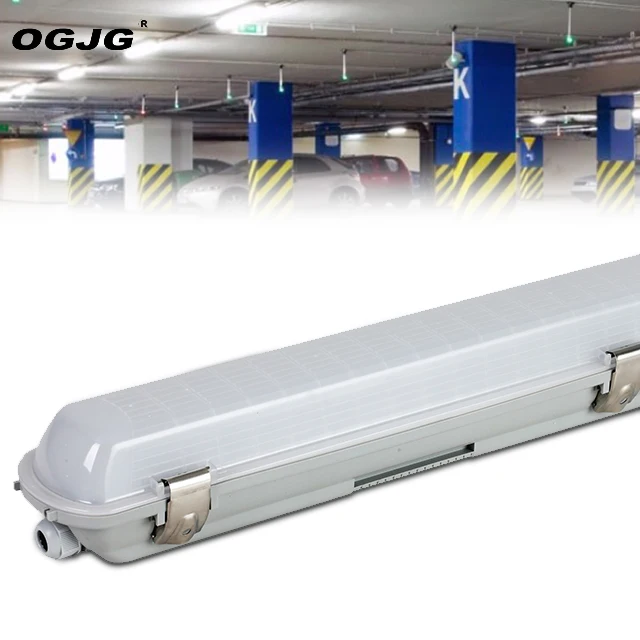 OGJG 600mm 1200mm 1500mm garage Tri-proof lighting motion sensor LED Waterproof Lamp